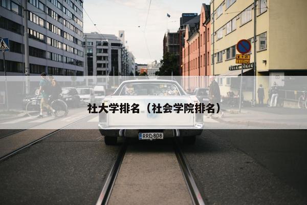 社大学排名（社会学院排名）