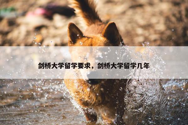 剑桥大学留学要求，剑桥大学留学几年