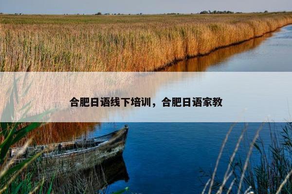 合肥日语线下培训，合肥日语家教