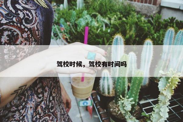 驾校时候，驾校有时间吗