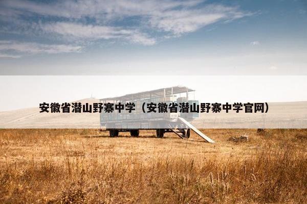 安徽省潜山野寨中学（安徽省潜山野寨中学官网）