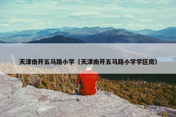 天津南开五马路小学（天津南开五马路小学学区房）
