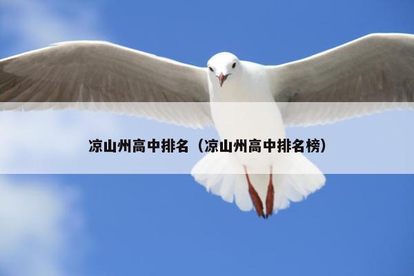 凉山州高中排名（凉山州高中排名榜）