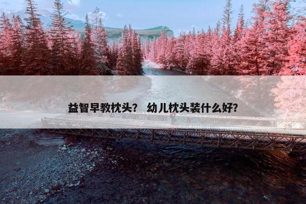 益智早教枕头？ 幼儿枕头装什么好？