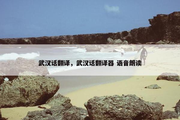 武汉话翻译，武汉话翻译器 语音朗读