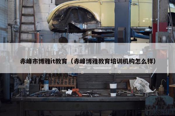 赤峰市博雅it教育（赤峰博雅教育培训机构怎么样）