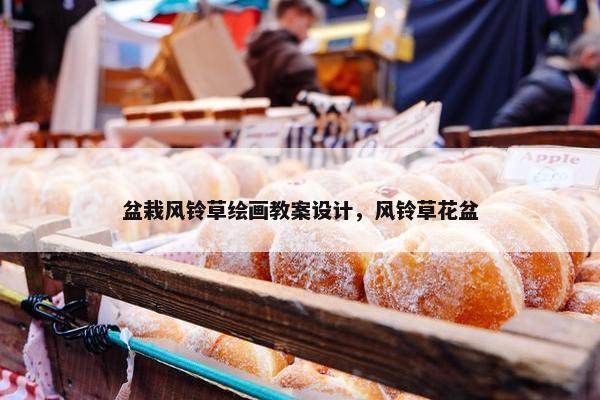盆栽风铃草绘画教案设计，风铃草花盆