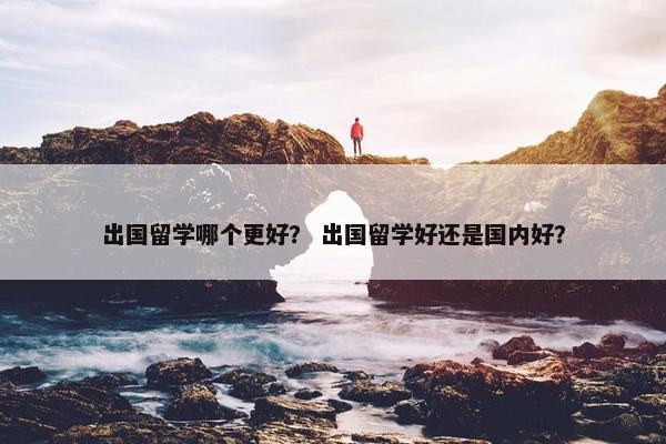 出国留学哪个更好？ 出国留学好还是国内好？