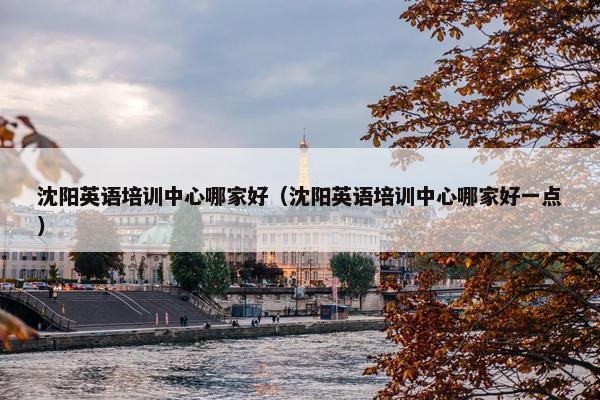 沈阳英语培训中心哪家好（沈阳英语培训中心哪家好一点）