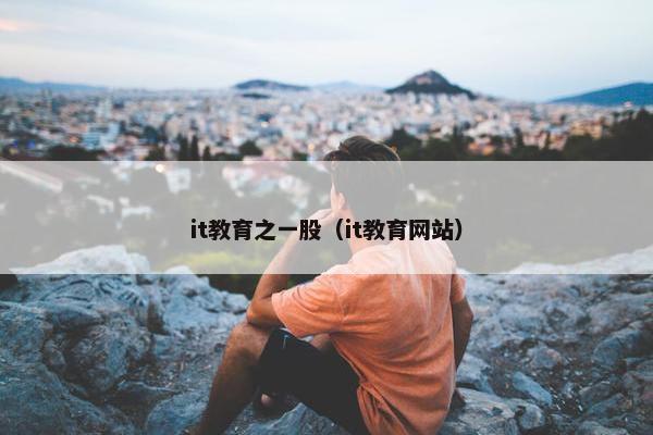 it教育之一股（it教育网站）