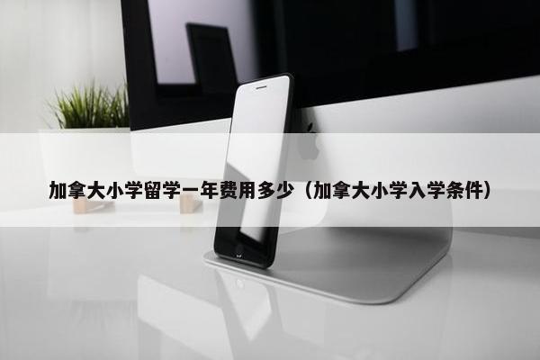 加拿大小学留学一年费用多少（加拿大小学入学条件）