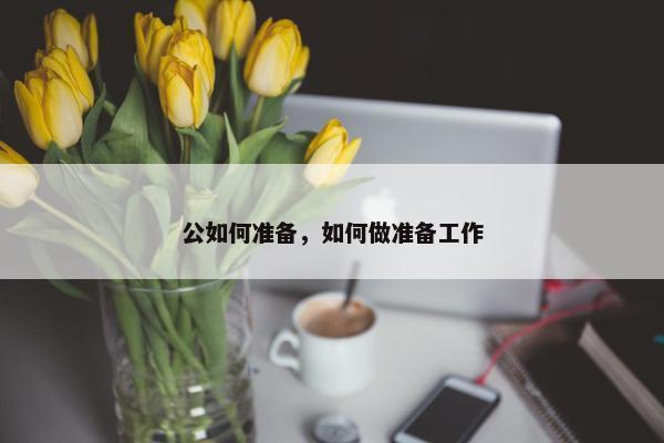 公如何准备，如何做准备工作