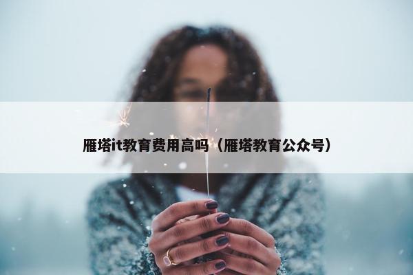 雁塔it教育费用高吗（雁塔教育公众号）