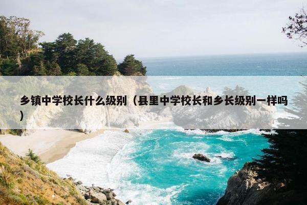乡镇中学校长什么级别（县里中学校长和乡长级别一样吗）