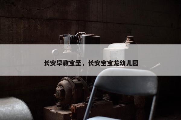 长安早教宝圣，长安宝宝龙幼儿园