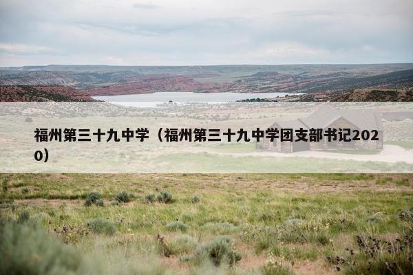 福州第三十九中学（福州第三十九中学团支部书记2020）