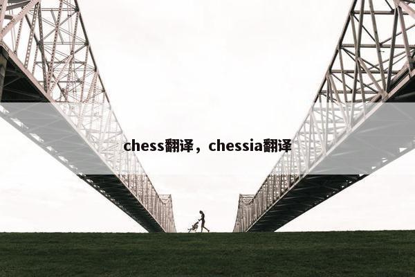 chess翻译，chessia翻译