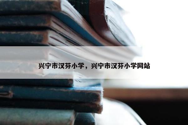 兴宁市汉芬小学，兴宁市汉芬小学网站
