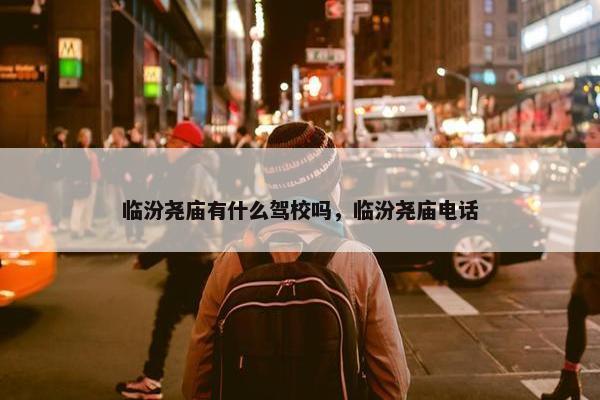 临汾尧庙有什么驾校吗，临汾尧庙电话