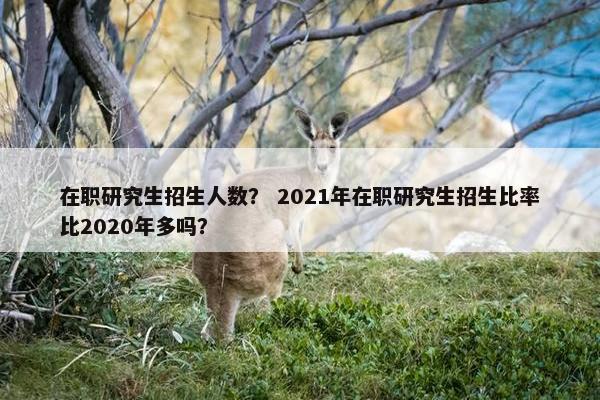 在职研究生招生人数？ 2021年在职研究生招生比率比2020年多吗？
