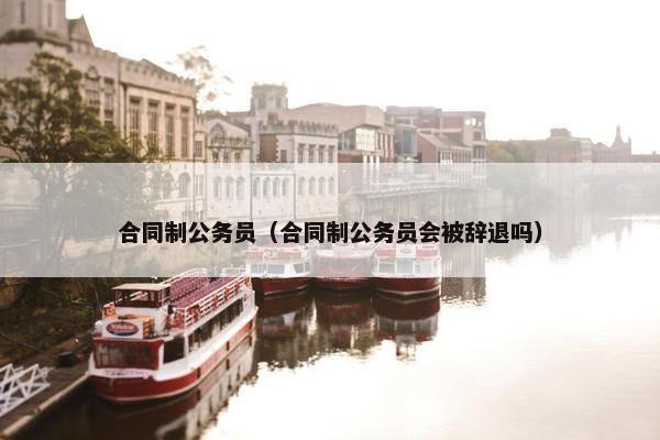 合同制公务员（合同制公务员会被辞退吗）