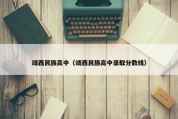 靖西民族高中（靖西民族高中录取分数线）