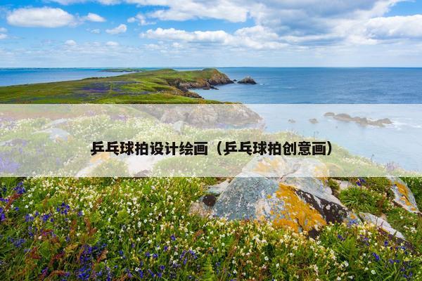 乒乓球拍设计绘画（乒乓球拍创意画）