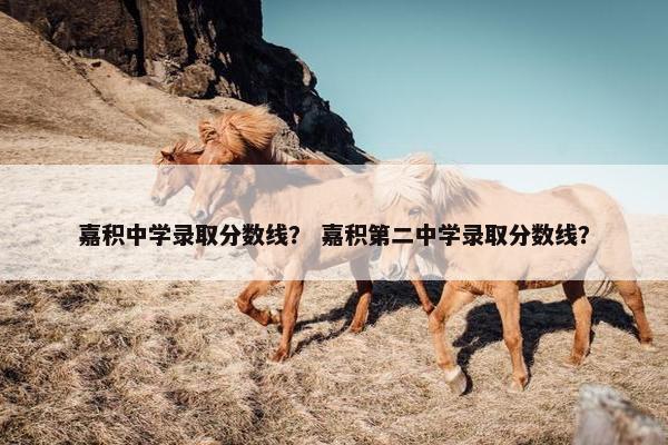 嘉积中学录取分数线？ 嘉积第二中学录取分数线？