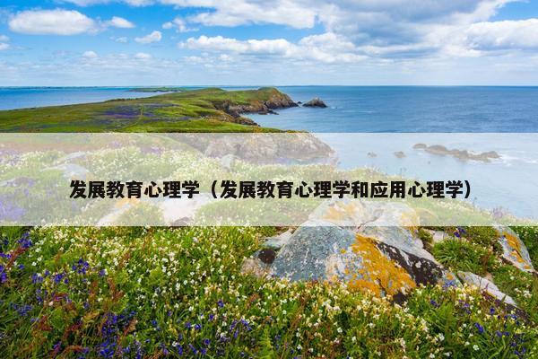 发展教育心理学（发展教育心理学和应用心理学）