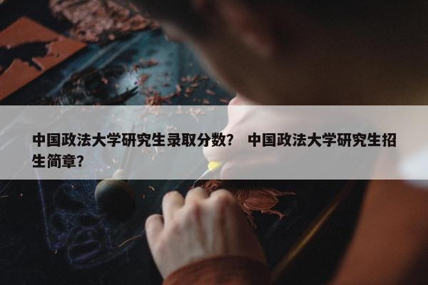 中国政法大学研究生录取分数？ 中国政法大学研究生招生简章？