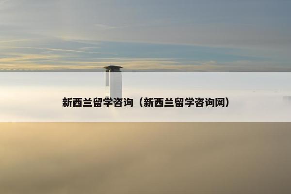 新西兰留学咨询（新西兰留学咨询网）