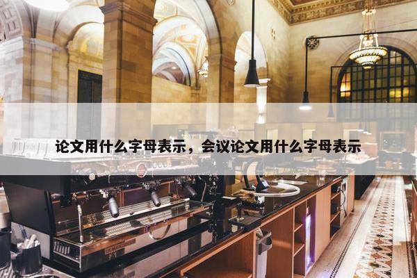 论文用什么字母表示，会议论文用什么字母表示