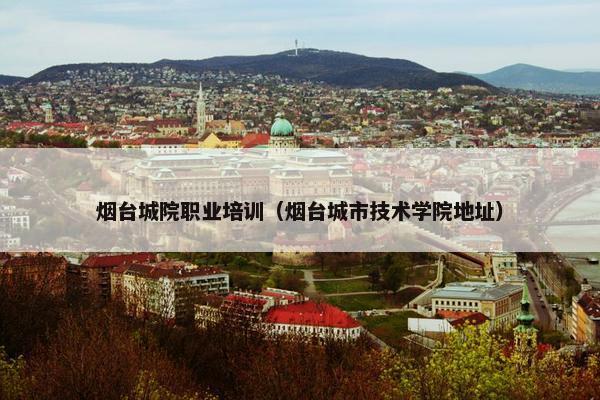 烟台城院职业培训（烟台城市技术学院地址）