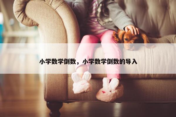 小学数学倒数，小学数学倒数的导入