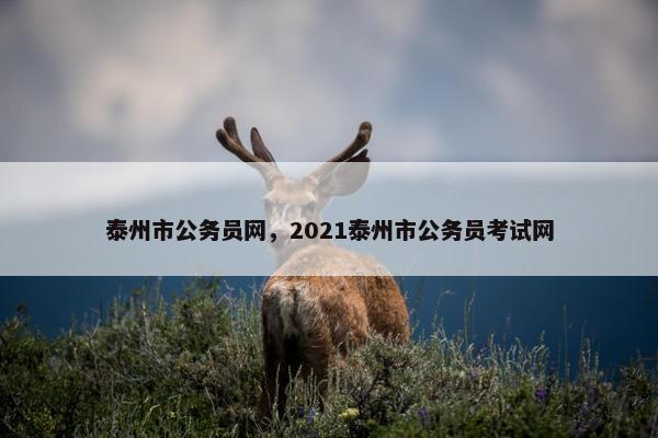 泰州市公务员网，2021泰州市公务员考试网