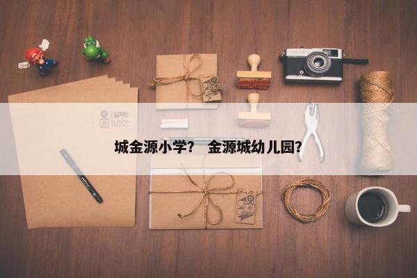 城金源小学？ 金源城幼儿园？