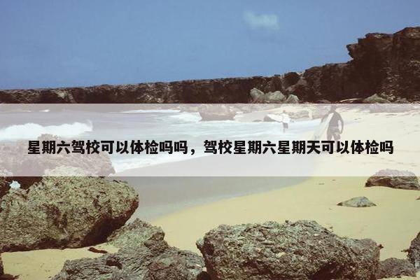 星期六驾校可以体检吗吗，驾校星期六星期天可以体检吗