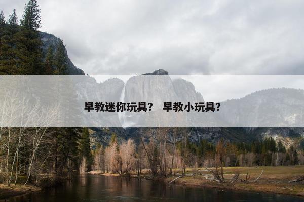 早教迷你玩具？ 早教小玩具？