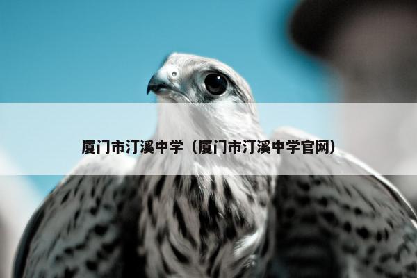 厦门市汀溪中学（厦门市汀溪中学官网）
