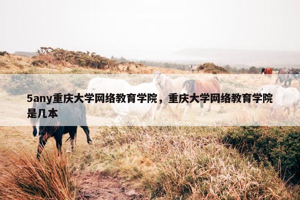 5any重庆大学网络教育学院，重庆大学网络教育学院是几本