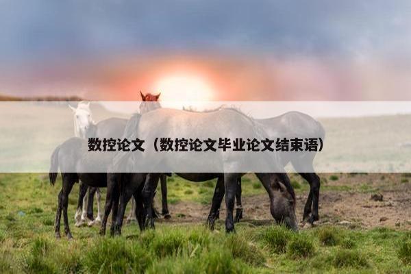 数控论文（数控论文毕业论文结束语）
