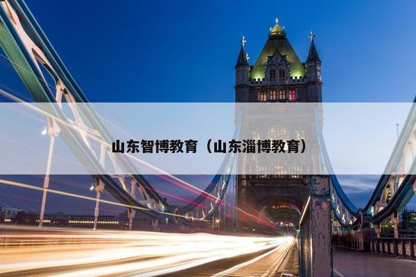 山东智博教育（山东淄博教育）
