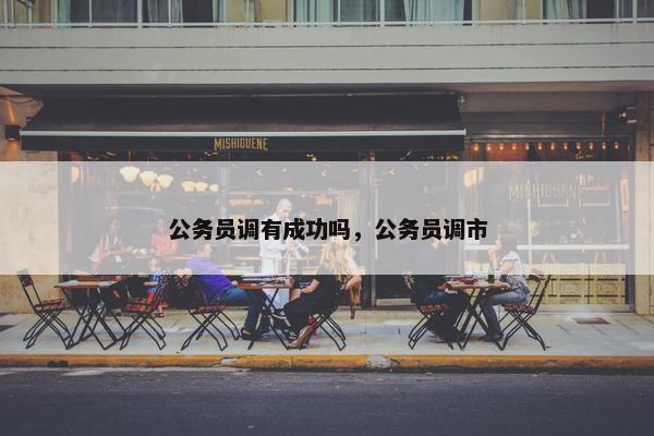 公务员调有成功吗，公务员调市
