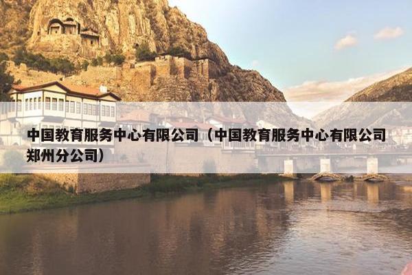 中国教育服务中心有限公司（中国教育服务中心有限公司郑州分公司）
