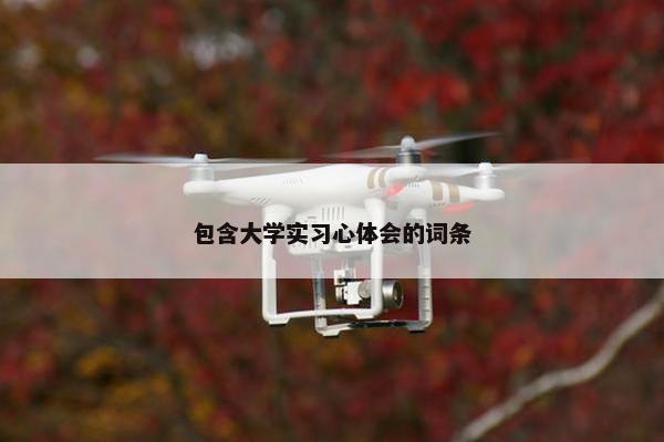 包含大学实习心体会的词条