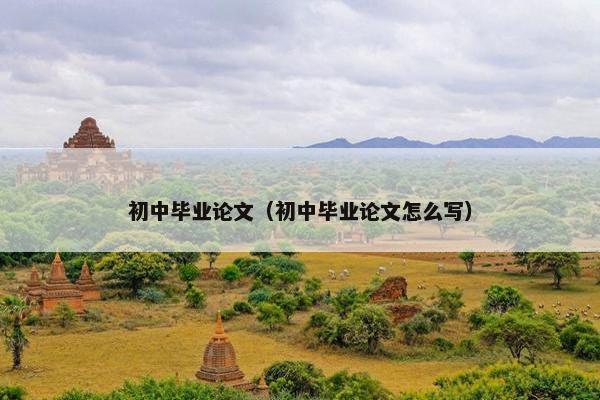初中毕业论文（初中毕业论文怎么写）