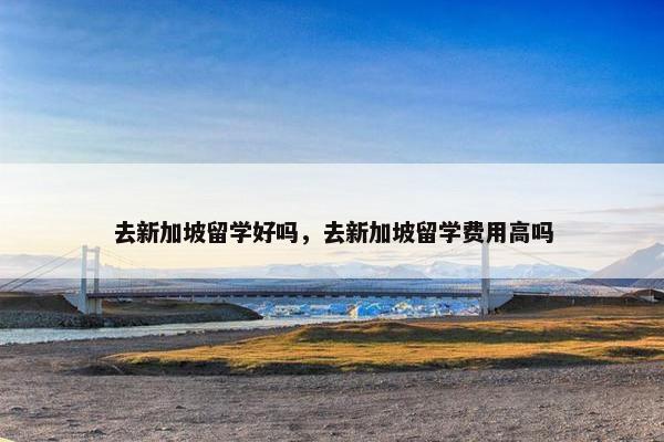 去新加坡留学好吗，去新加坡留学费用高吗