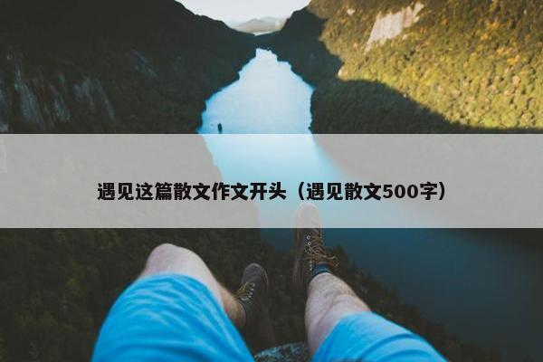 遇见这篇散文作文开头（遇见散文500字）
