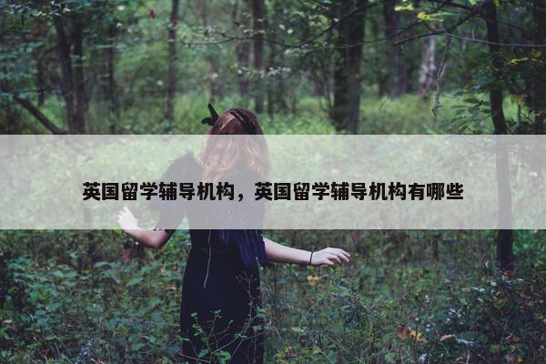 英国留学辅导机构，英国留学辅导机构有哪些